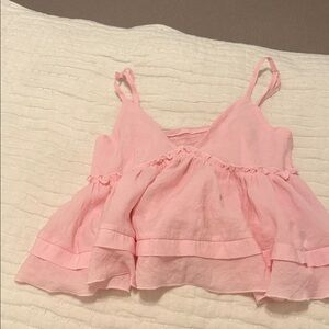 Pink summer top size small